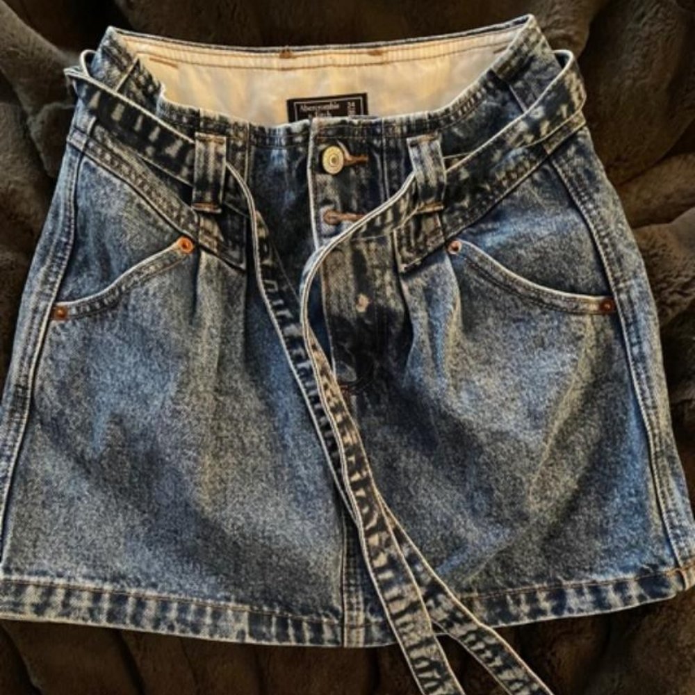 Abercrombie Denim Mini Skirt